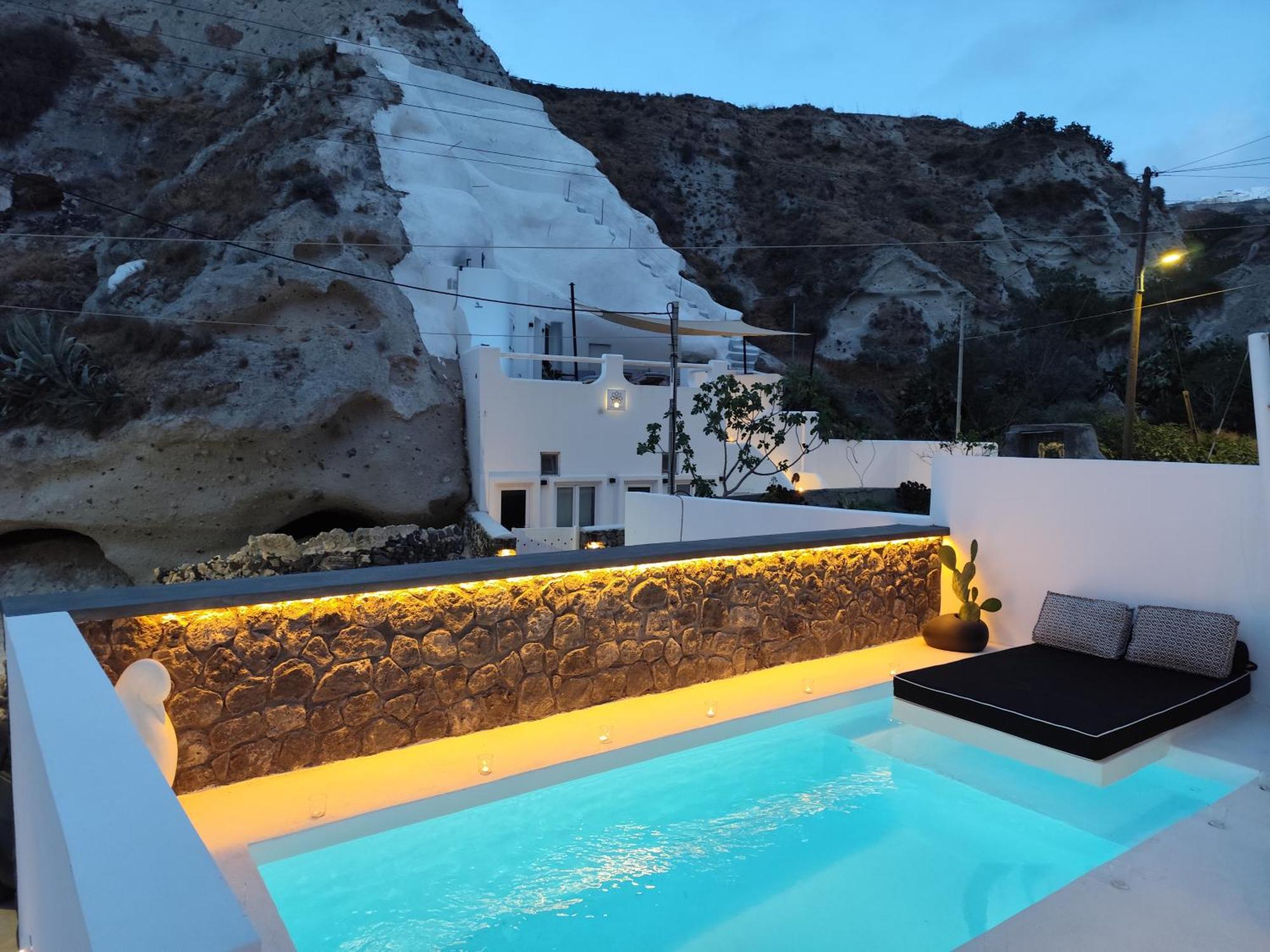 The Magic Luxury Cave Suites Vóthon Zewnętrze zdjęcie