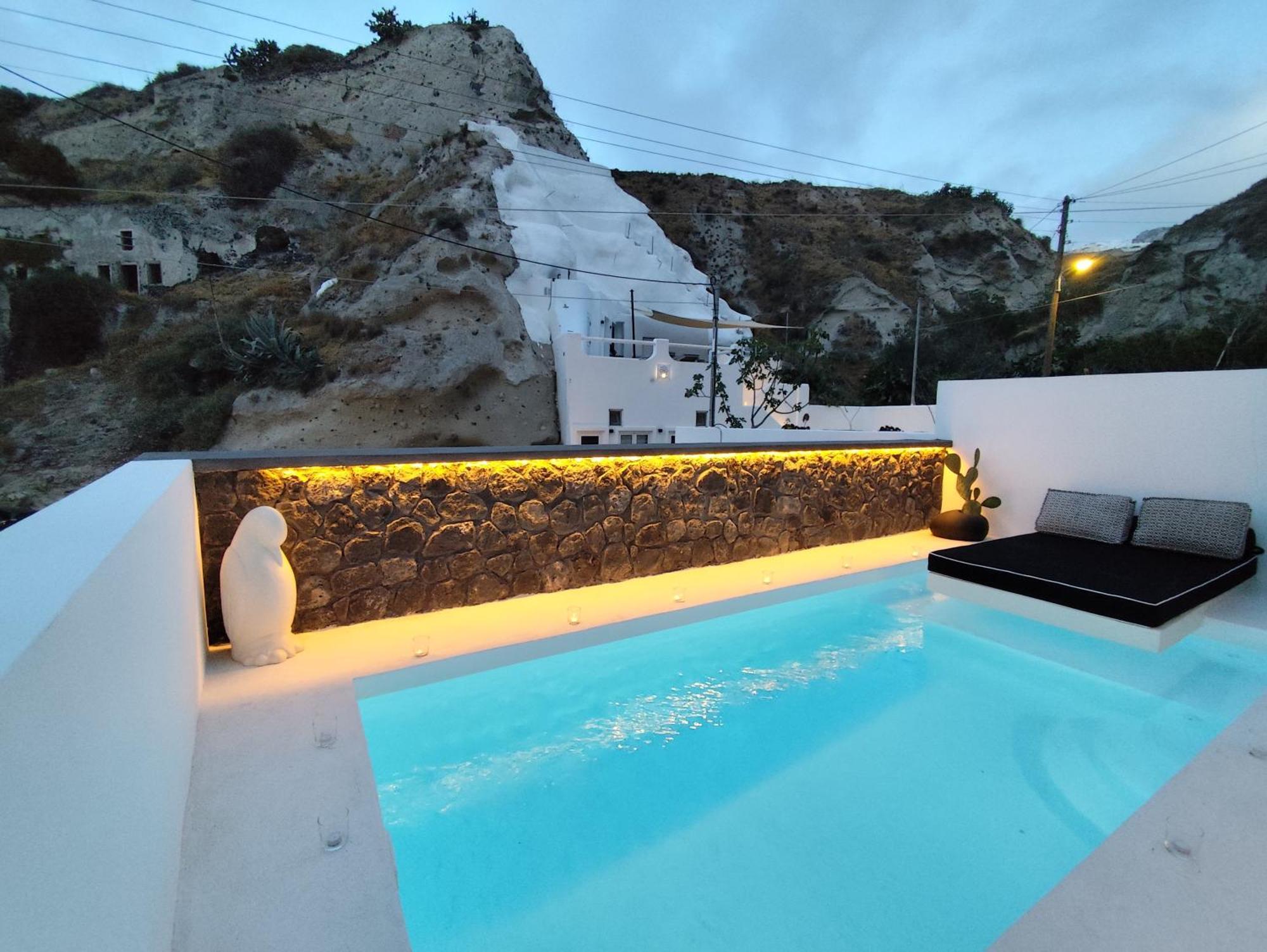 The Magic Luxury Cave Suites Vóthon Zewnętrze zdjęcie