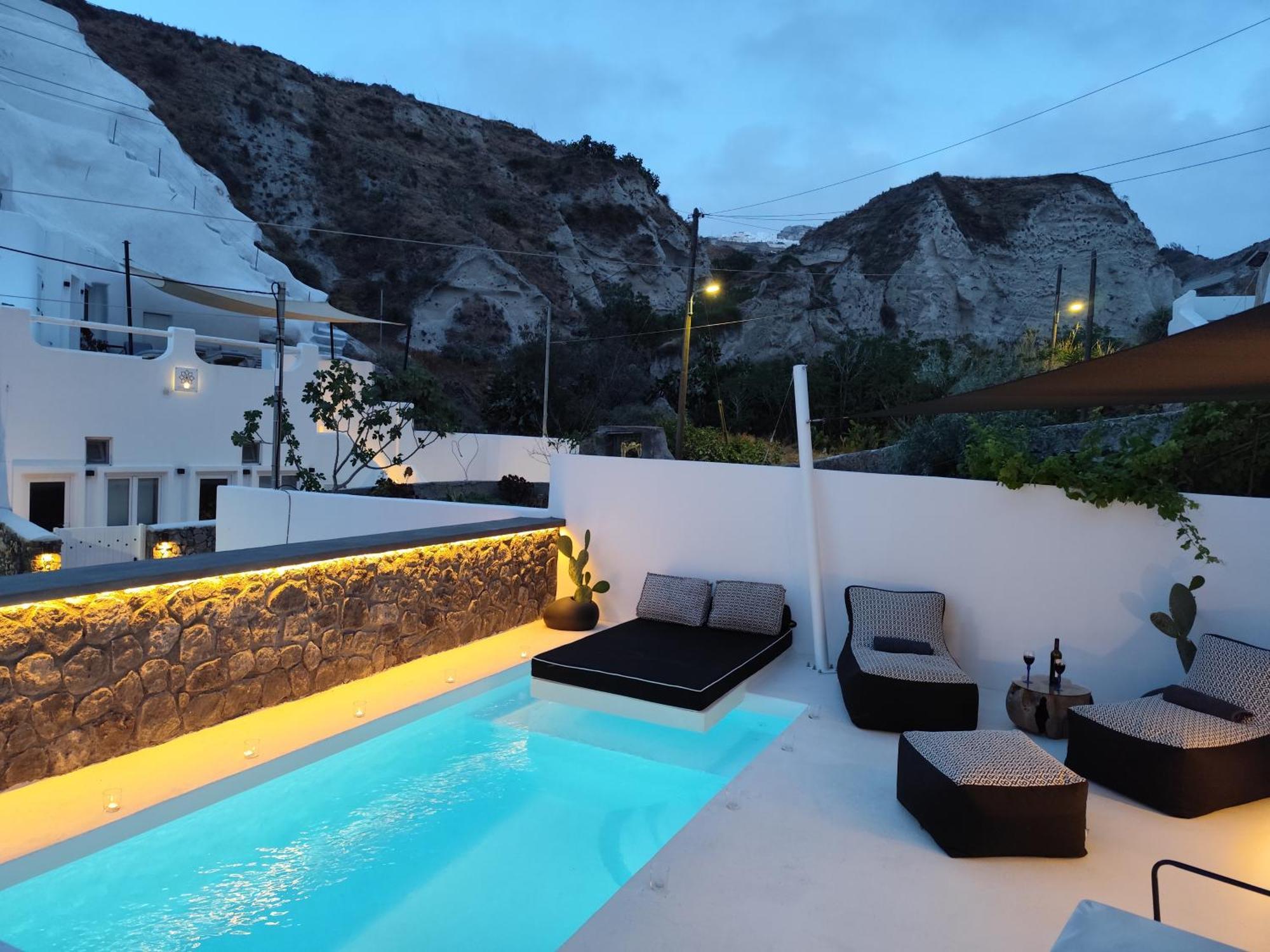 The Magic Luxury Cave Suites Vóthon Zewnętrze zdjęcie