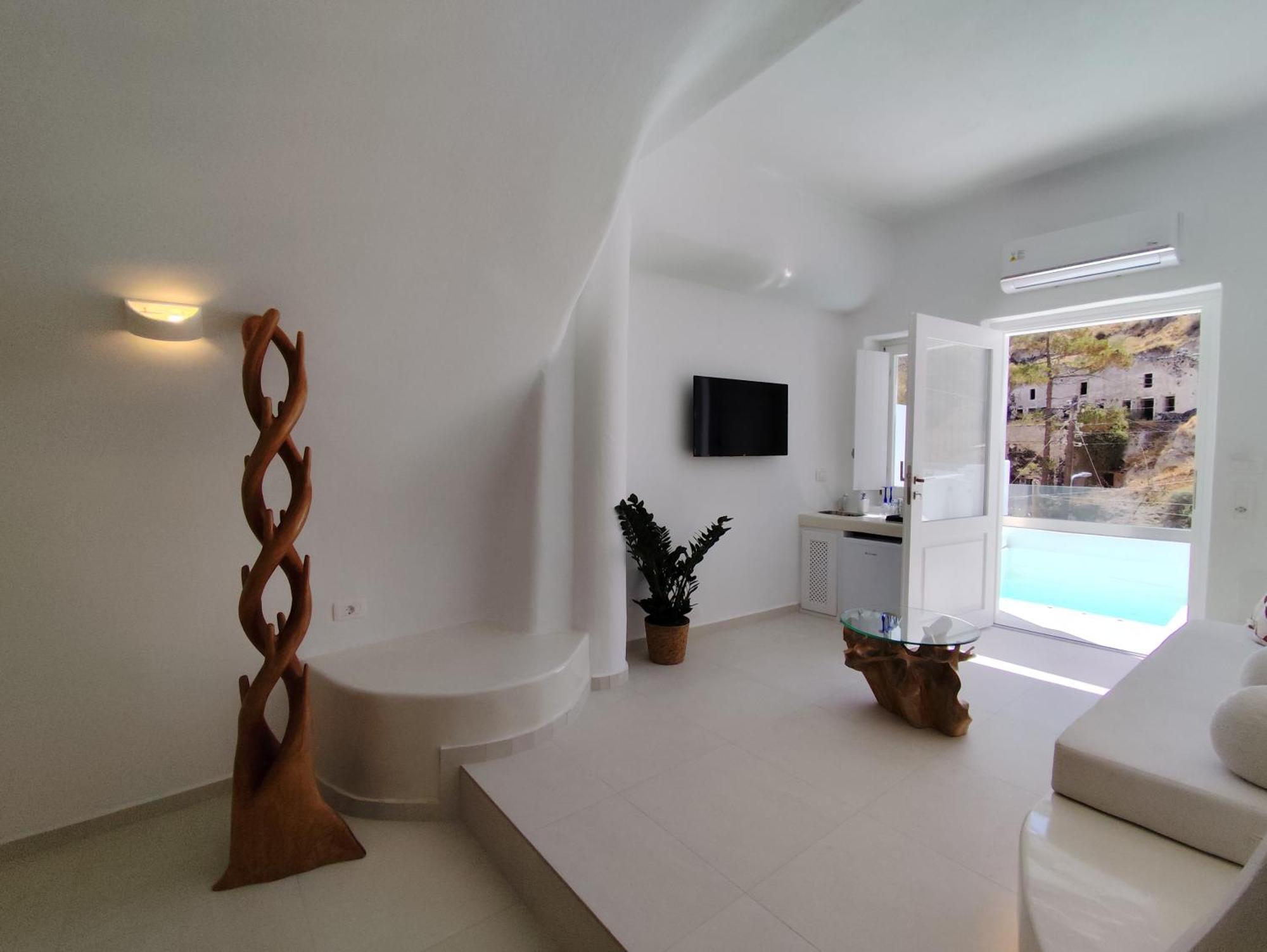 The Magic Luxury Cave Suites Vóthon Zewnętrze zdjęcie